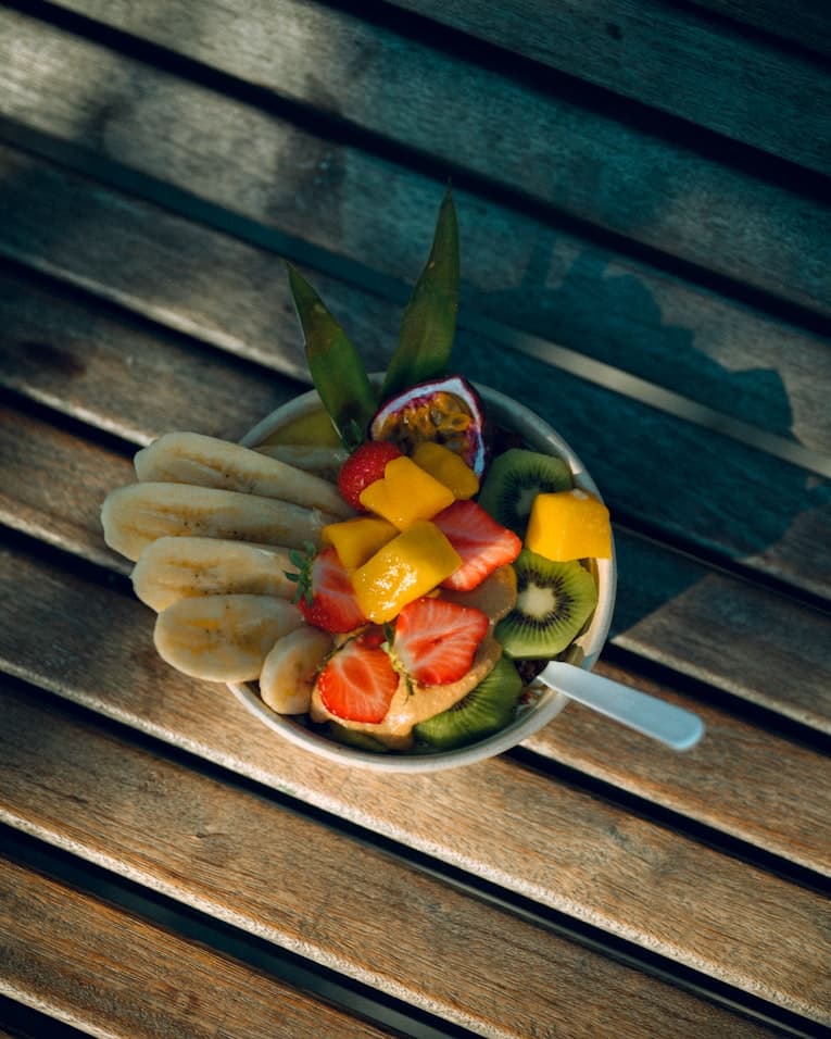 Fresh fruit chaat